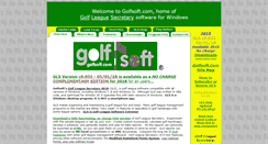 Desktop Screenshot of golfsoft.com