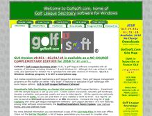 Tablet Screenshot of golfsoft.com